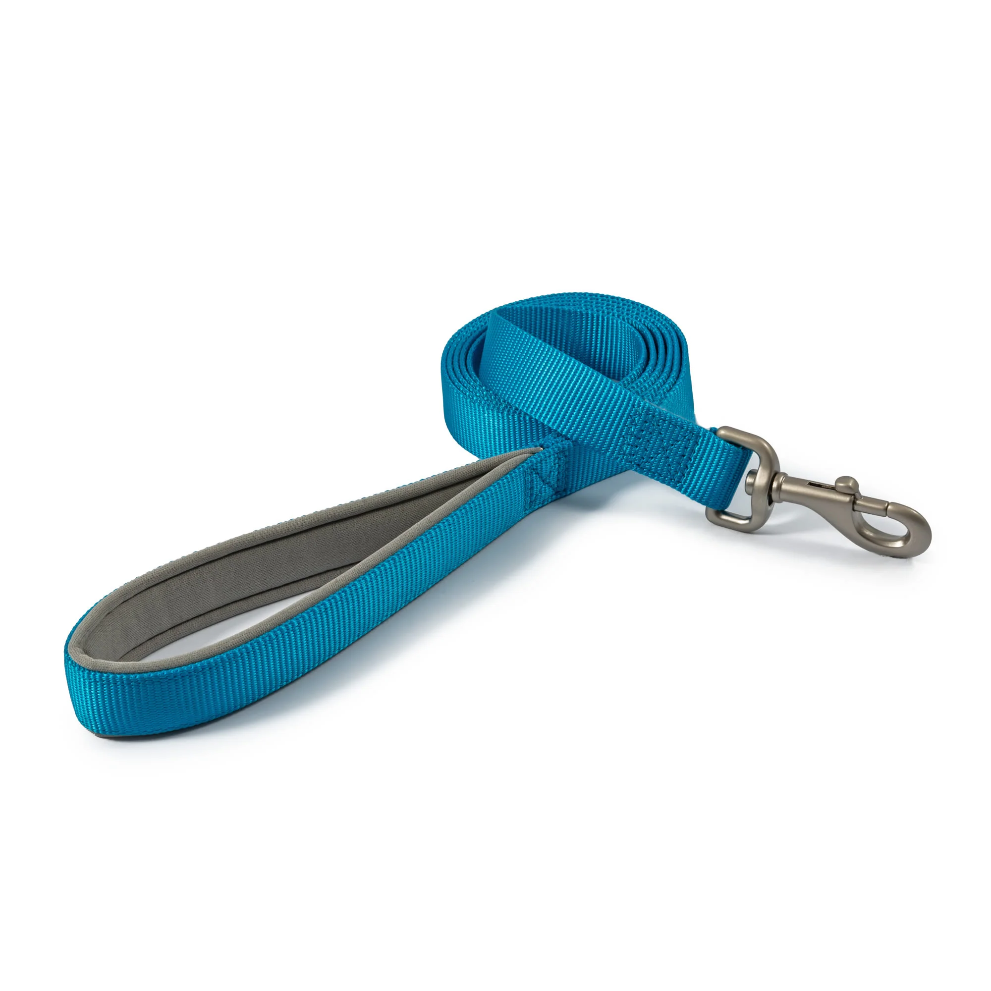 Ancol Viva Nylon Padded Snap Dog Lead - Blue