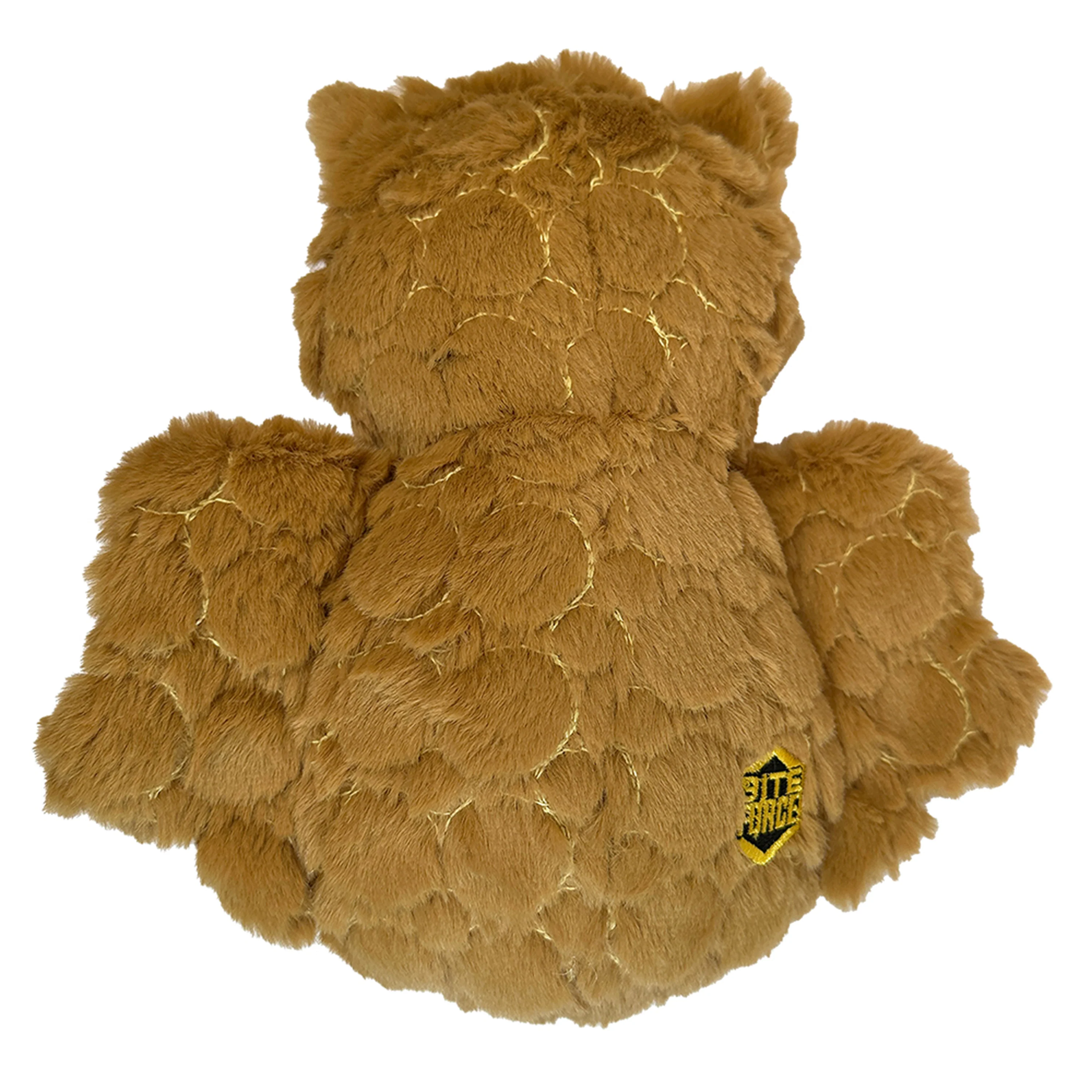Bite Force Kevlar Tough Plush Owl Crinkle and Squeak Dog Toy - Image 2