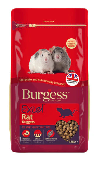 Burgess Excel Adult Rat Nuggets