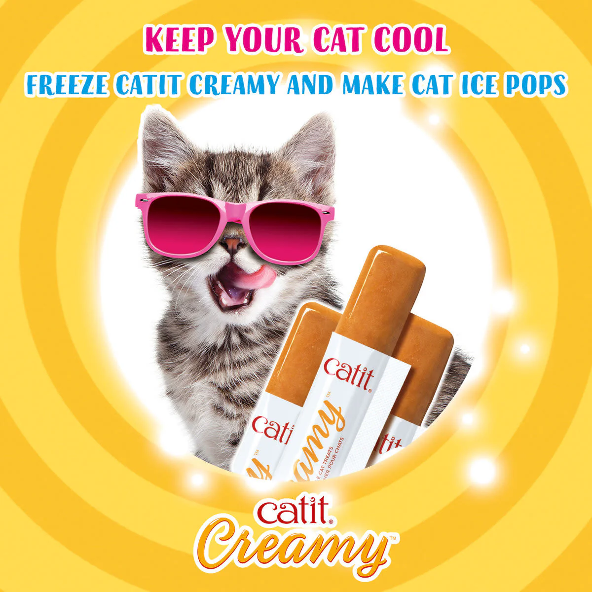 Catit Creamy Lickable Cat Treat Chicken - Image 4