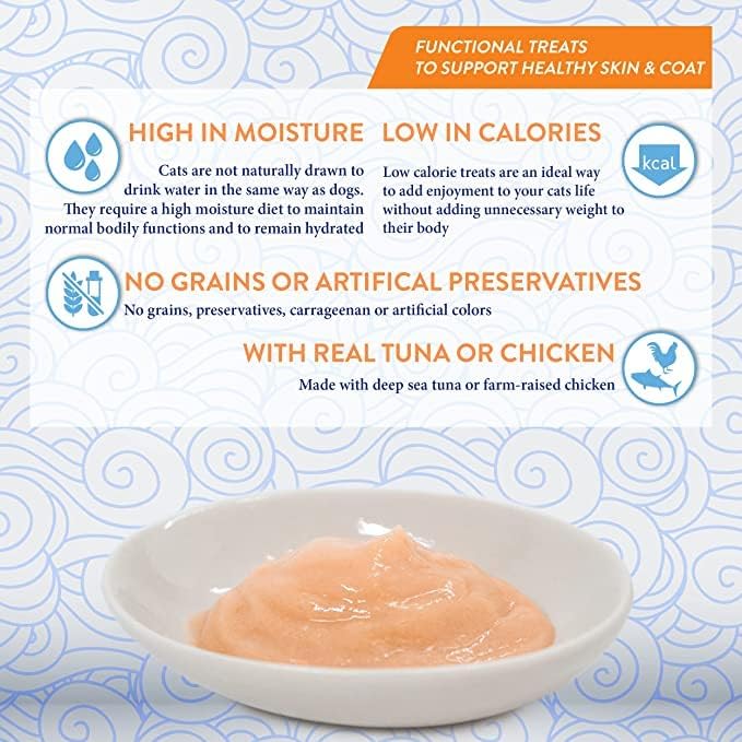 Ciao Churu Skin & Coat 4 Pack Cat Treat - Tuna Recipe - Image 3