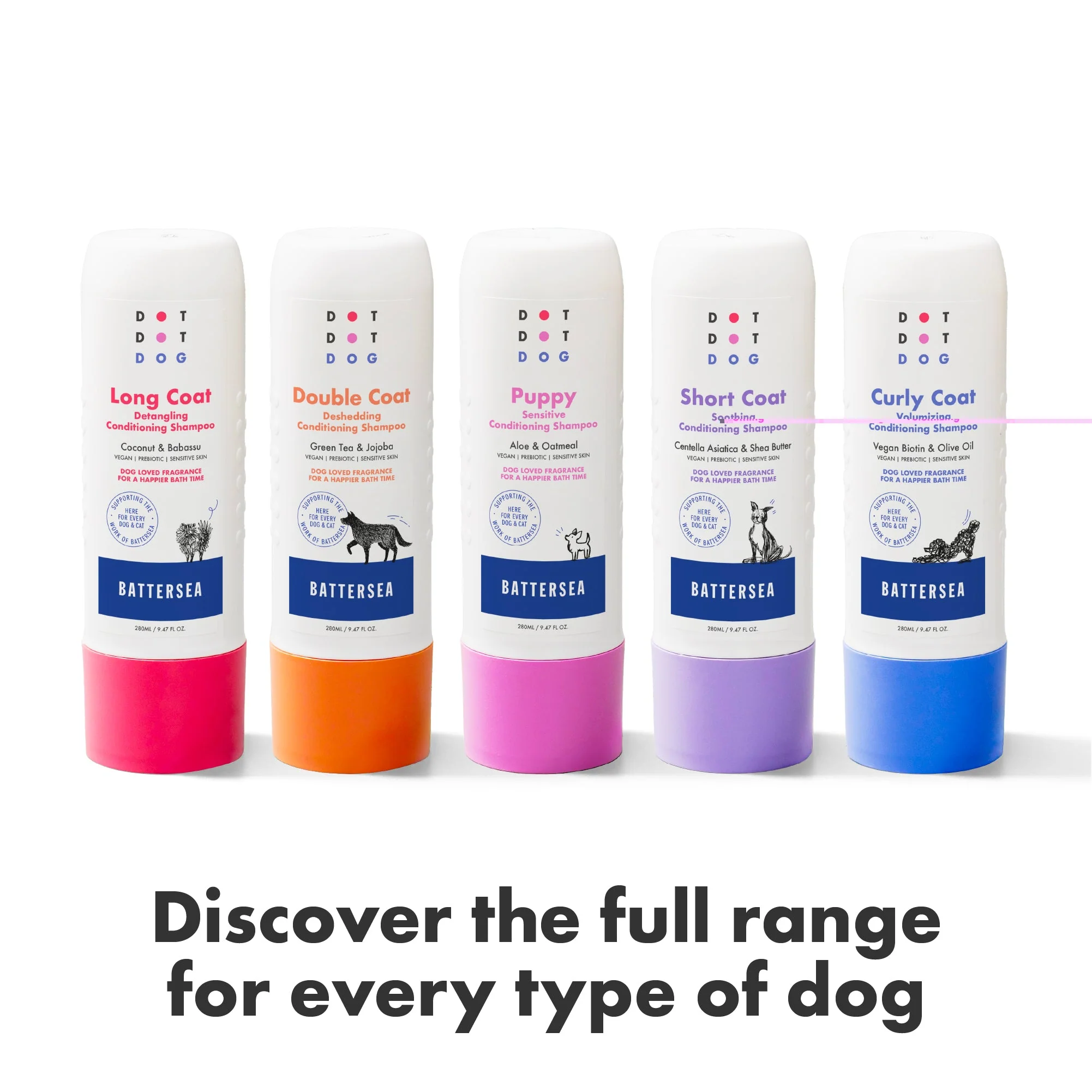 DotDotPet Battersea Short Coat Conditioning Dog Shampoo - Image 3
