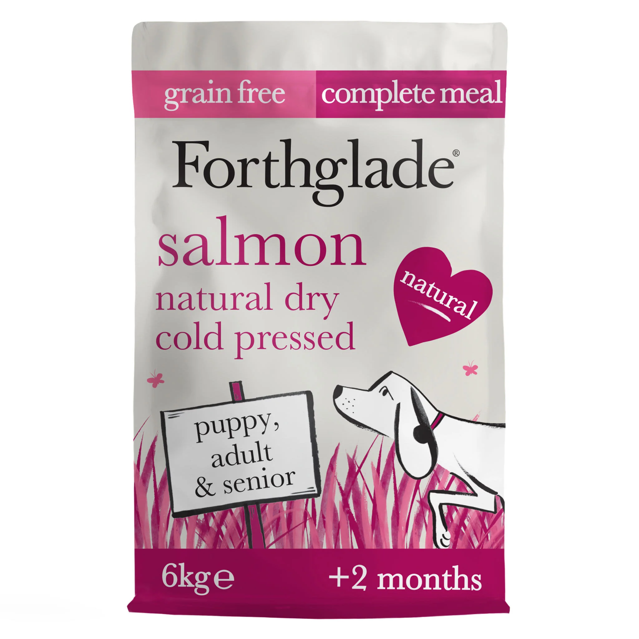 Forthglade Complete Natural Cold Pressed Dry Dog Food - Salmon with Sweet Potato - Image 19