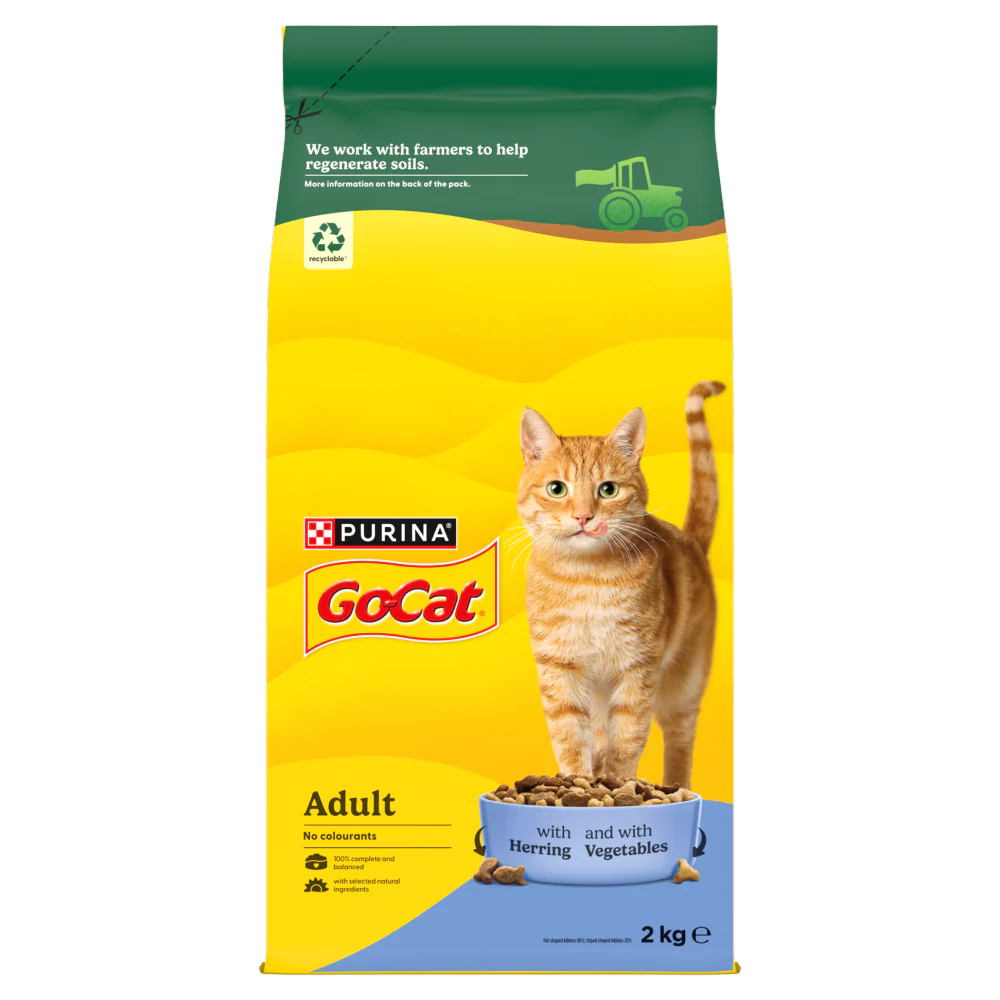Go-Cat Adult Dry Cat Food - Herring & Vegetable - Image 19
