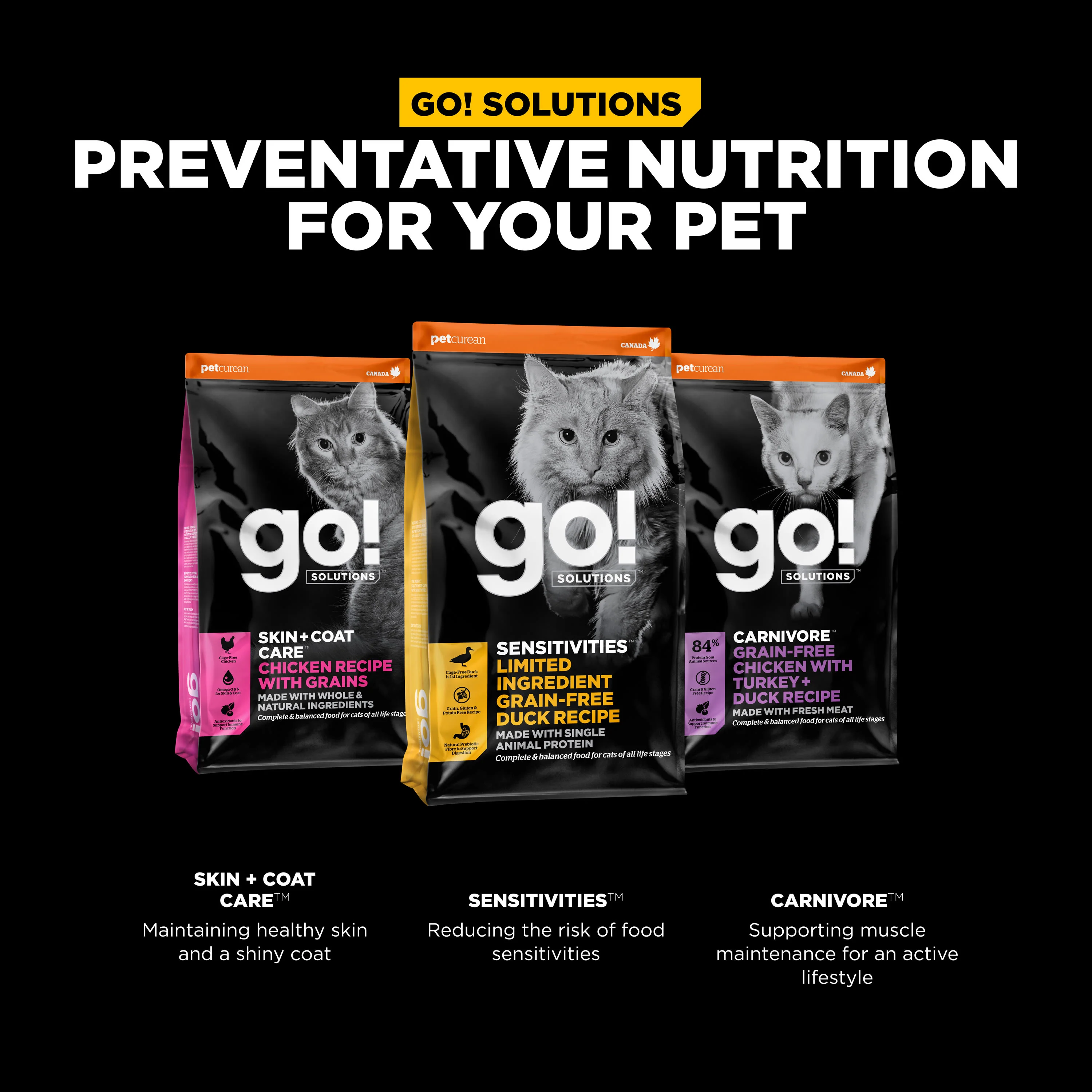 Go! Solutions Sensitivities Limited Ingredient Grain FreeĀ Duck recipe Dry Cat Food - Image 6