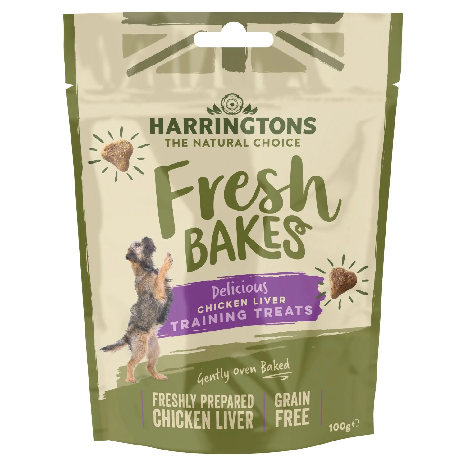Harringtons Fresh Bakes Dog Training Treats - Chicken Liver - Image 2