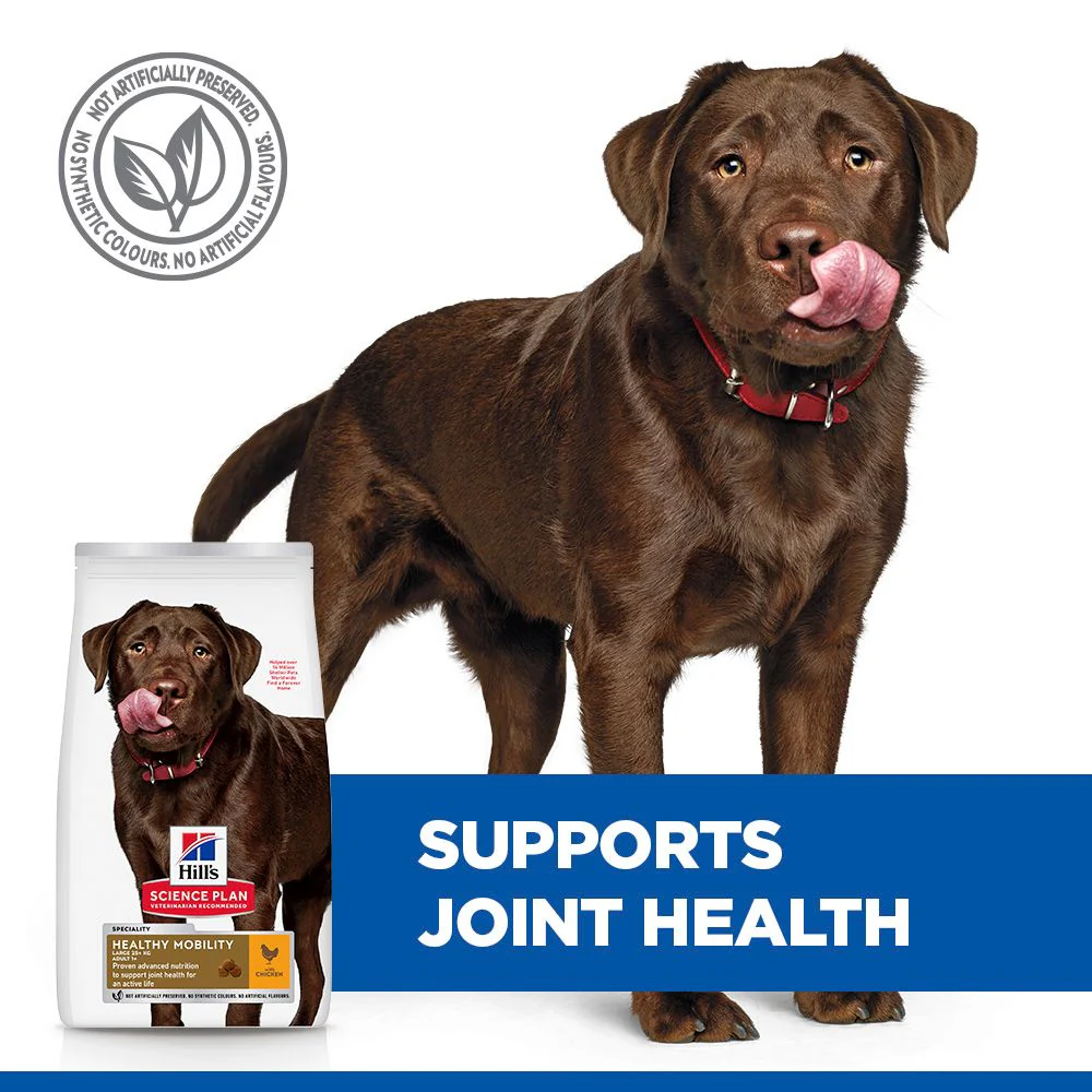 Hill's Science Plan Healthy Mobility Large Adult 1+ Dry Dog Food - Chicken - Image 5