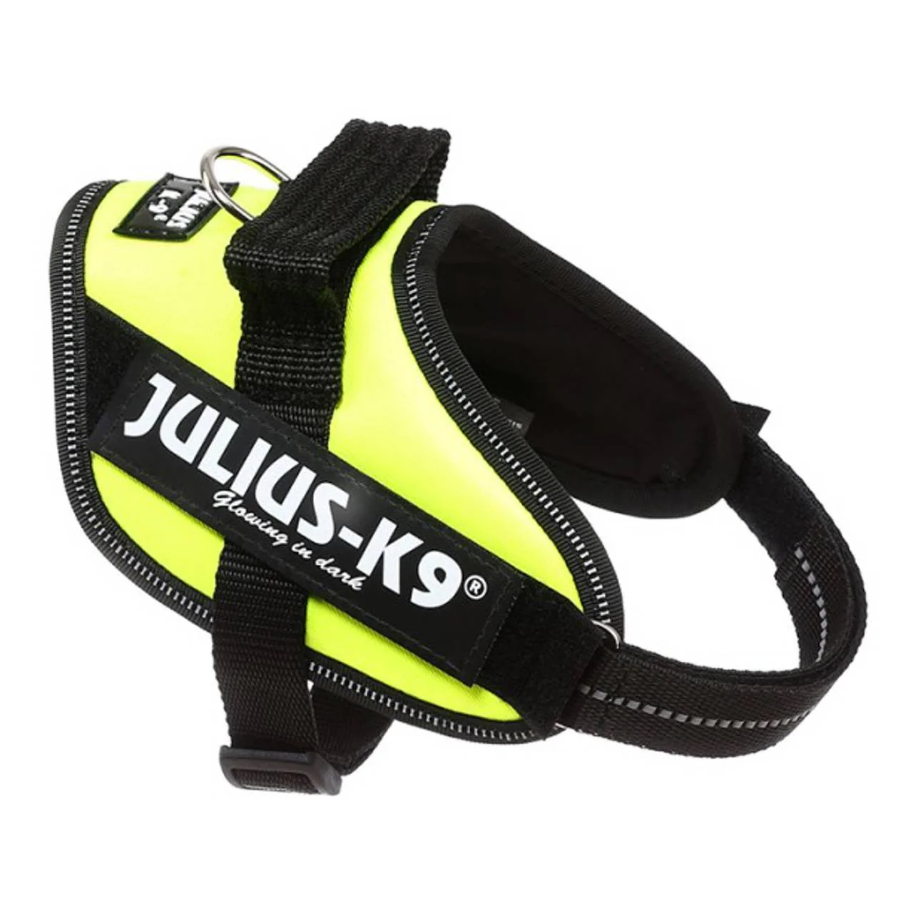 Julius-K9 IDC Neon Yellow Dog Harness