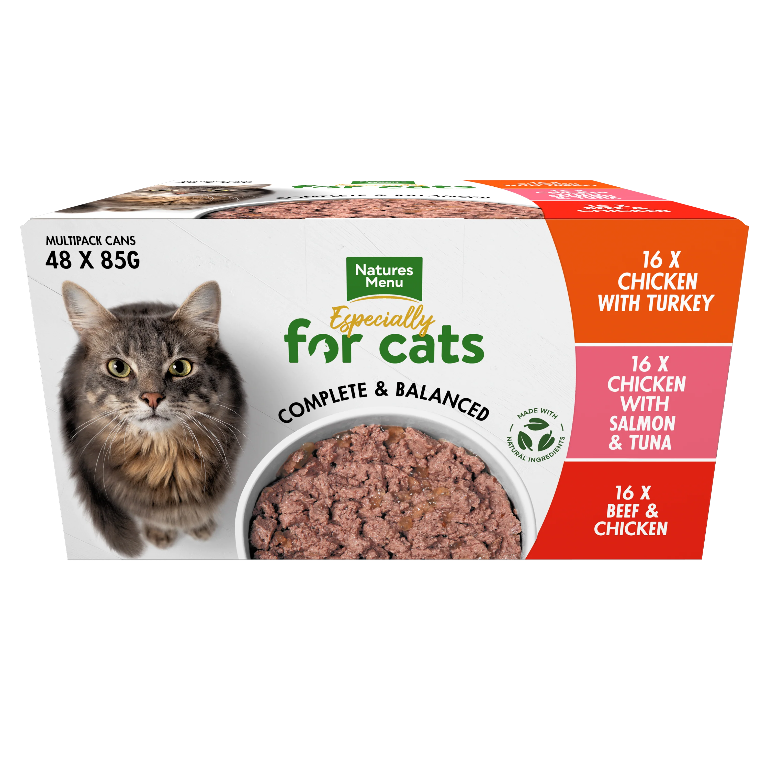 Natures Menu Adult Wet Cat Food - Multipack