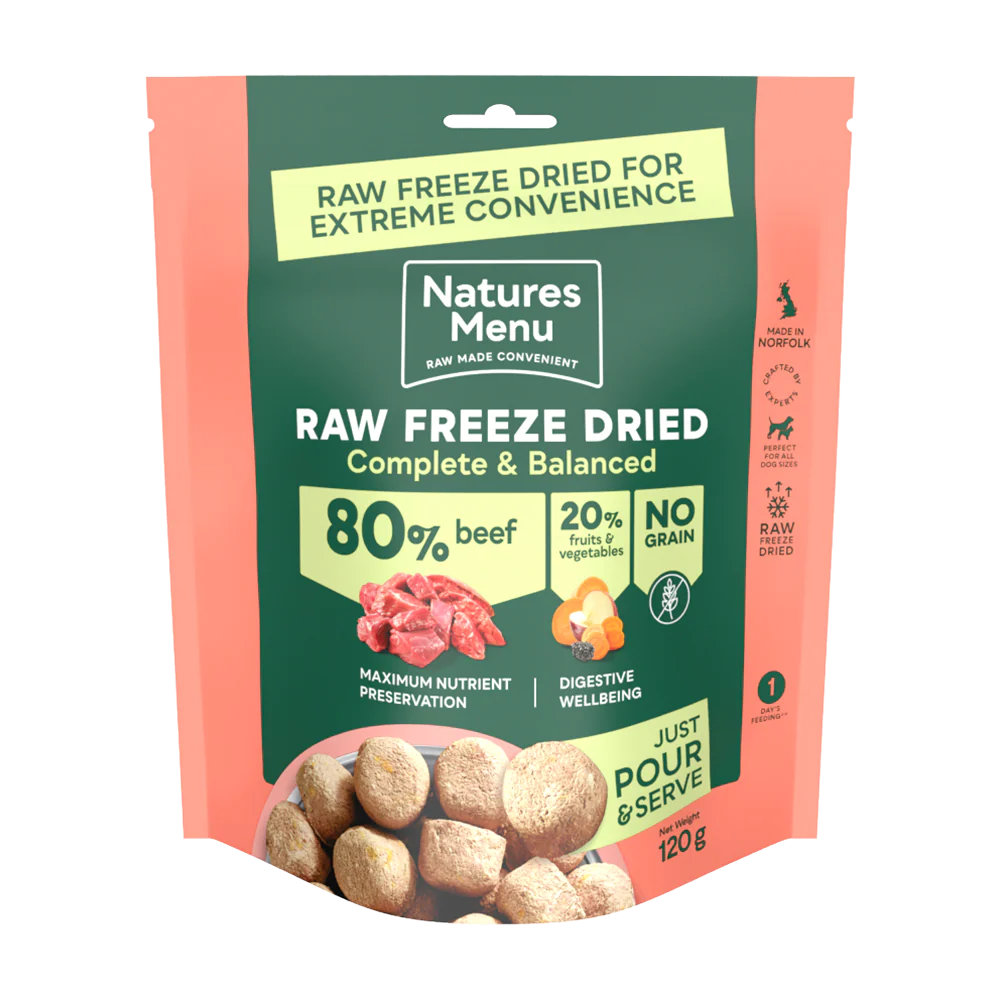 Natures Menu Complete and Balanced Adult Beef Dry Dog Food
