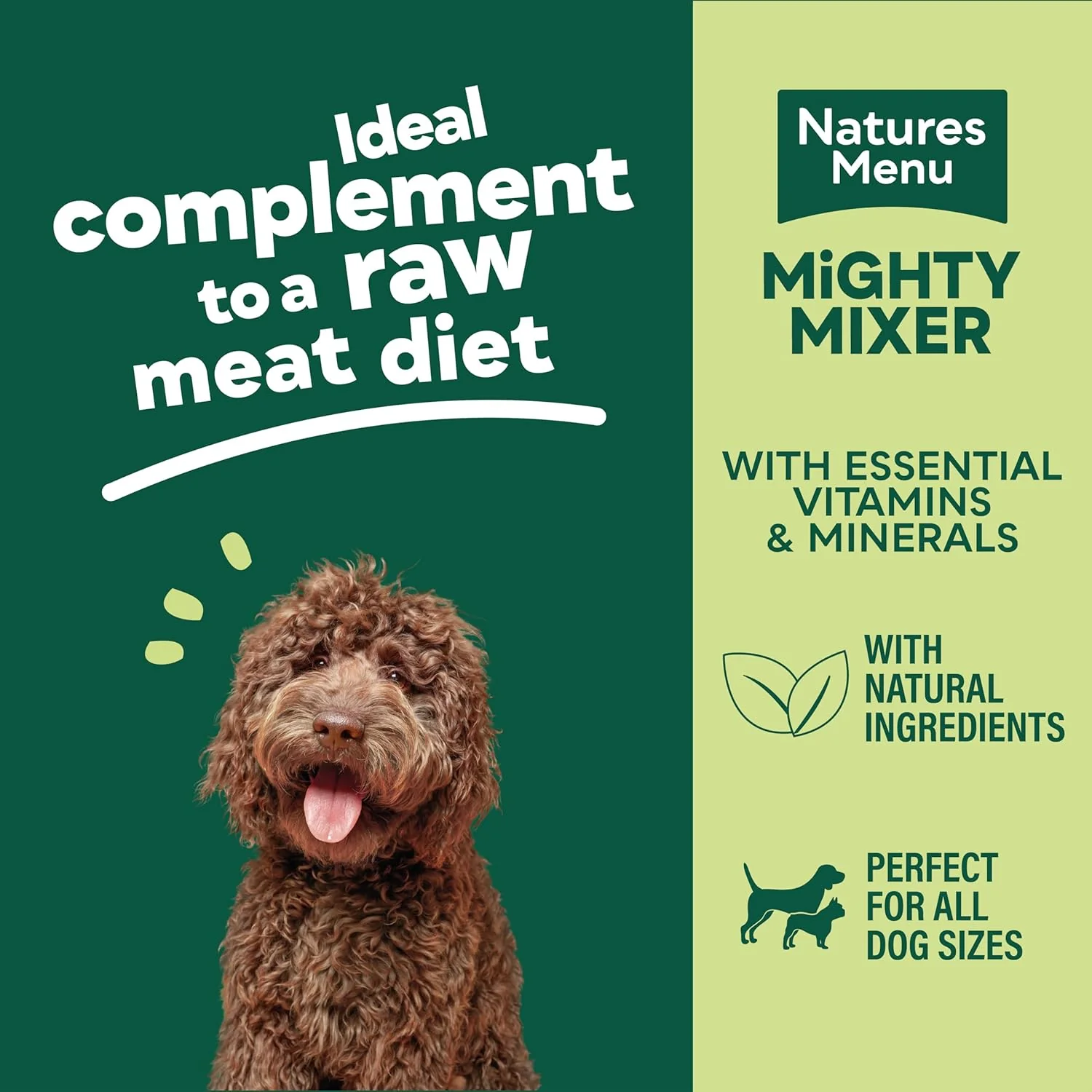 Natures Menu Mighty Mixer Salmon & Potatoes Dry Dog Food - Image 7