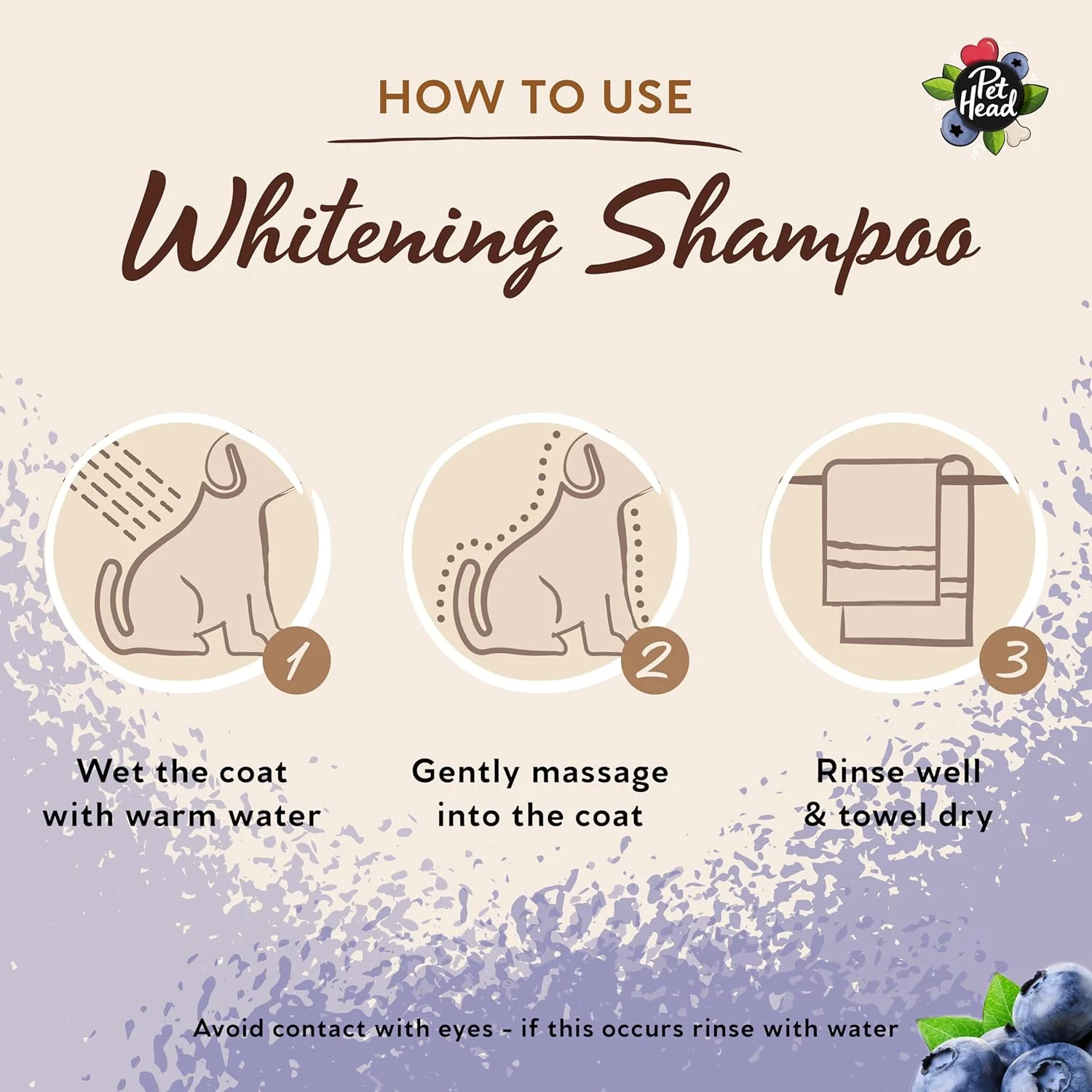 Pet Head Berry Bright Whitening Dog Shampoo - Image 5