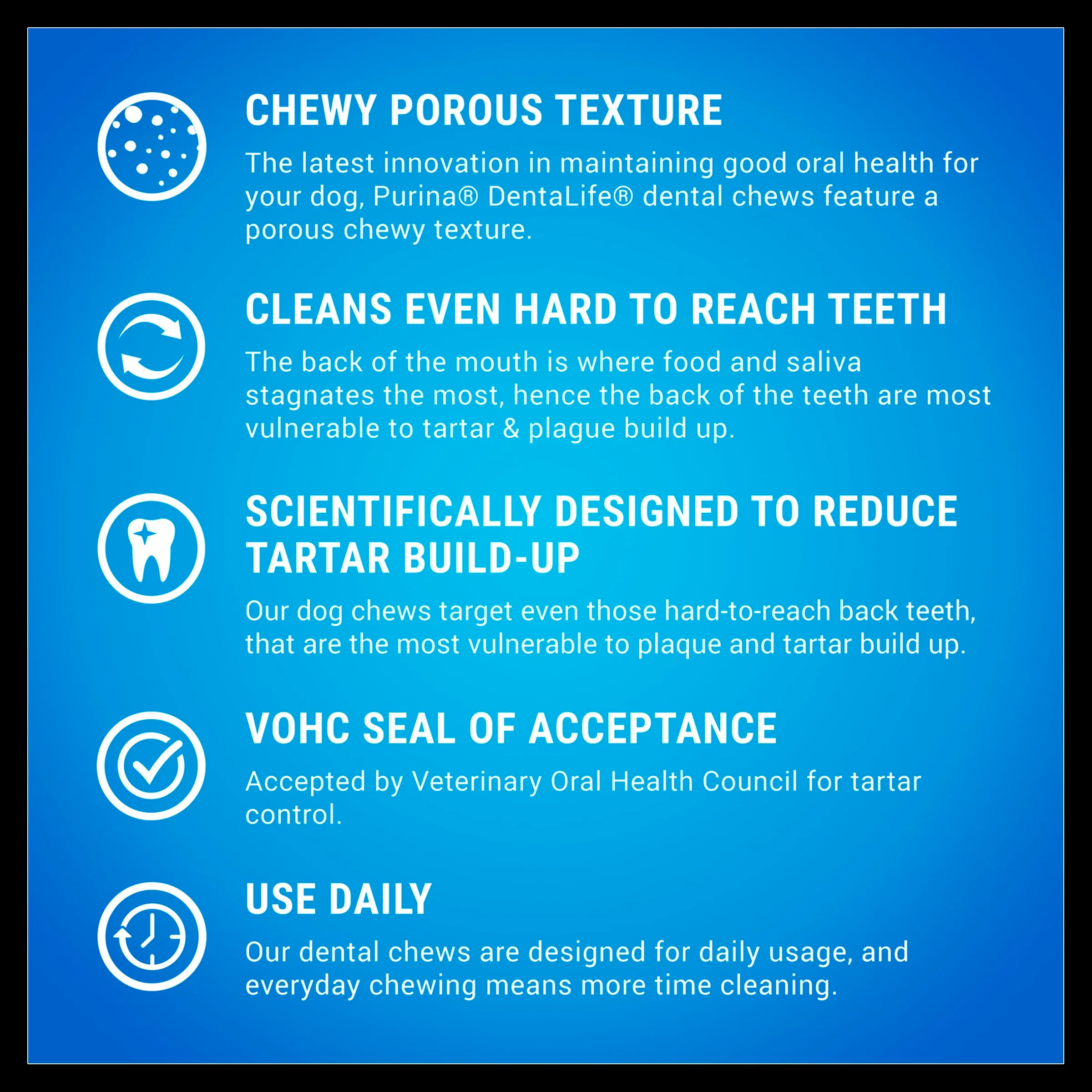 Purina Dentalife Daily Medium Dog Chews Treat - Image 13