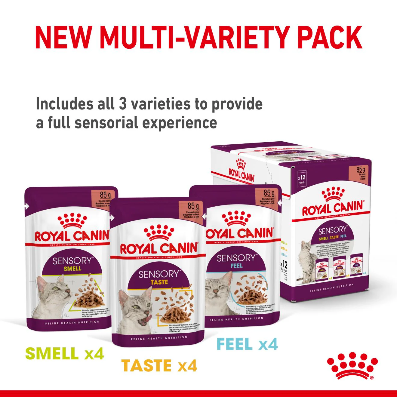 Royal Canin Sensory Feel Wet Cat Food in Jelly - Image 7