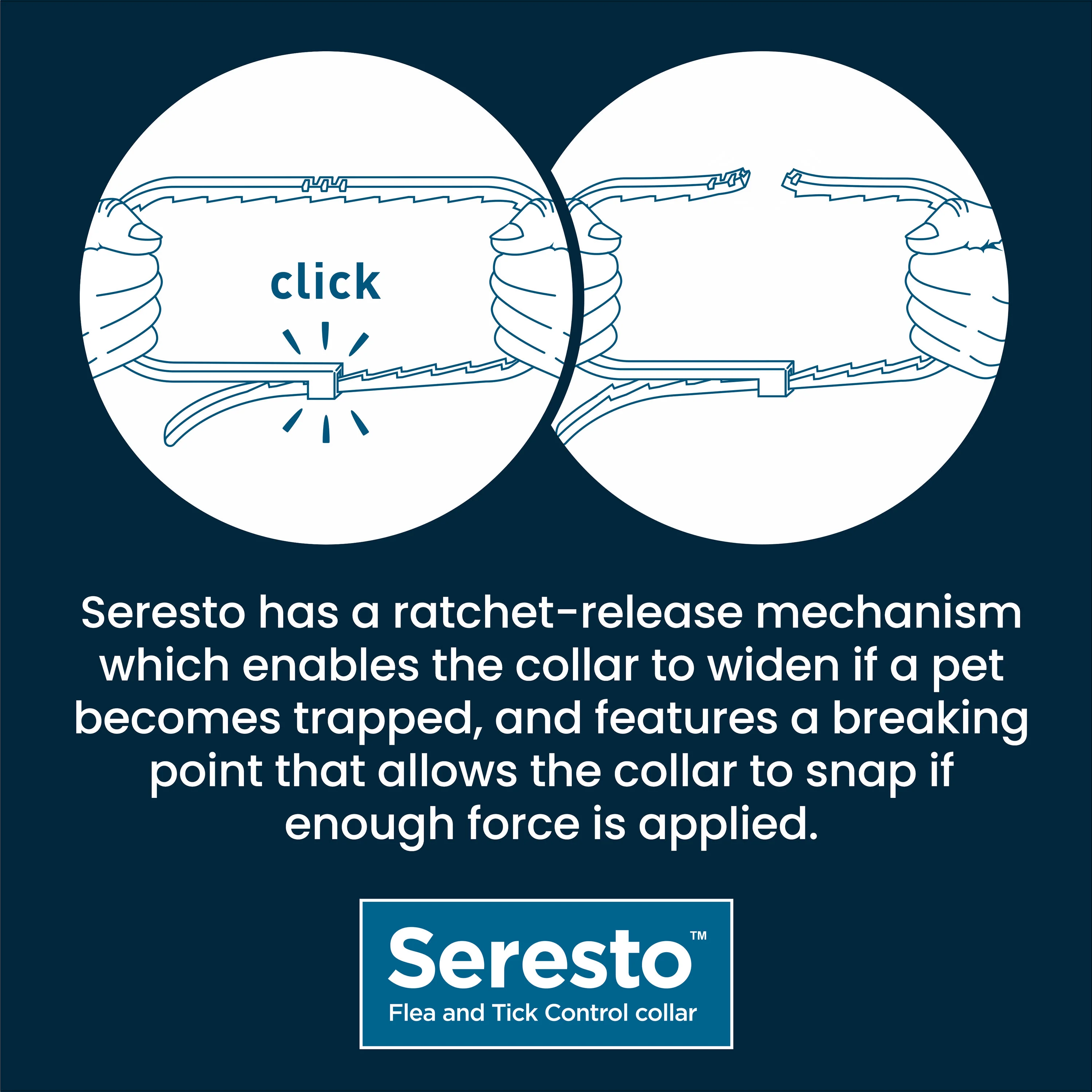 Seresto Flea and Tick Control Collar for Cats (<8kg) - Image 5