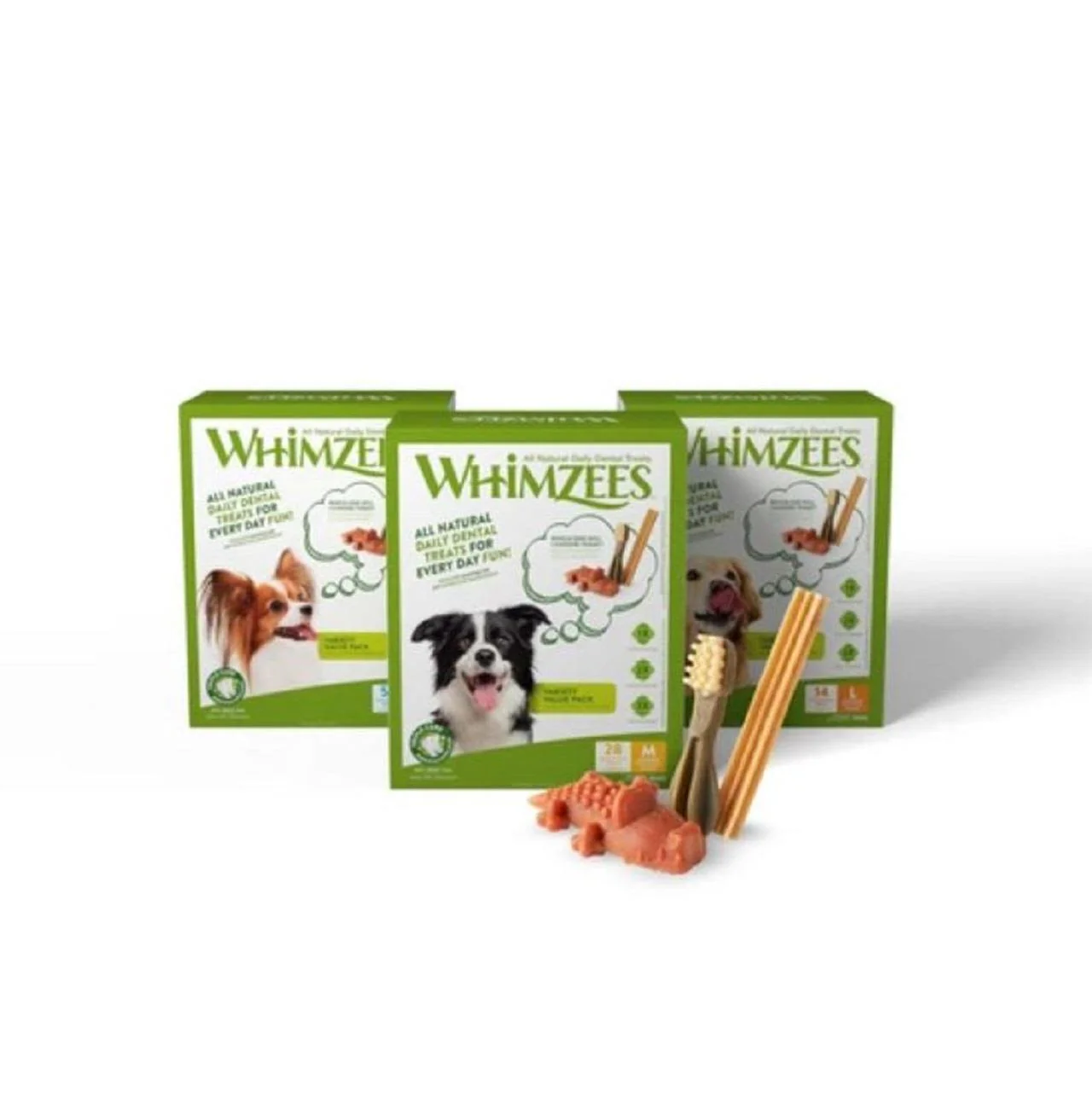 Whimzees Variety Dental Dog Treats for Small Breeds - Image 2