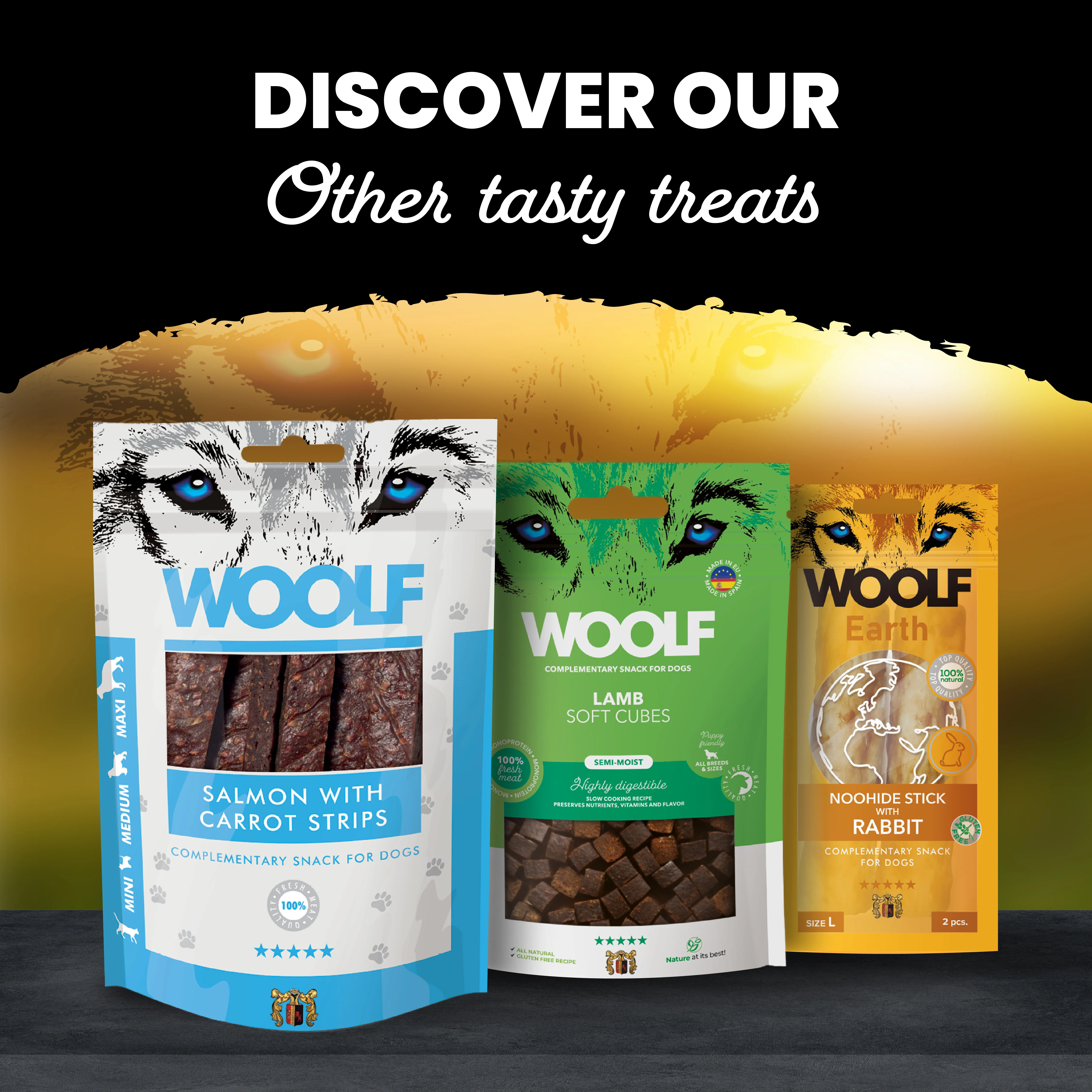 Woolf Salmon Chunkies Dog Treats - Image 7